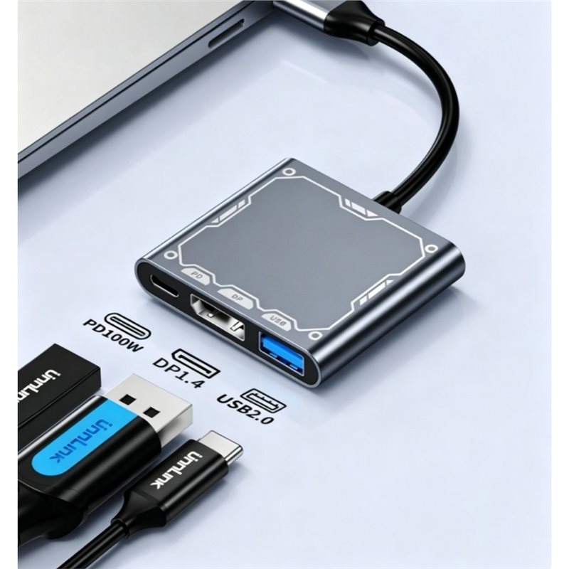 N93NOWOŚĆ! Adapter z portu USB – Usb C Dock With 100W Pd recenzja i cena