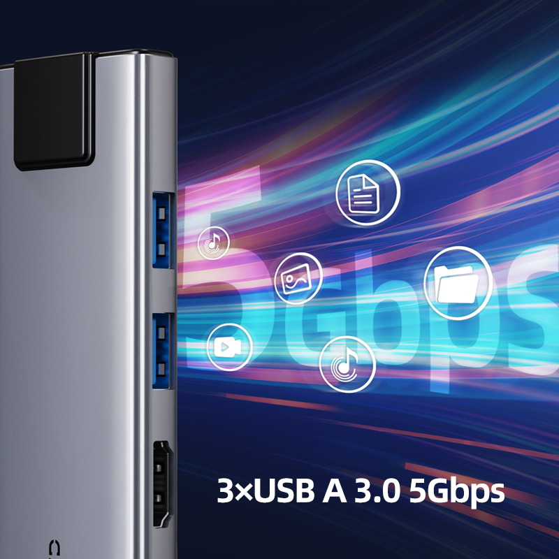 CABLETIME – wielofunkcyjny ada – Usb C Hub Sd Card Reader 4K Hdmi recenzja i cena