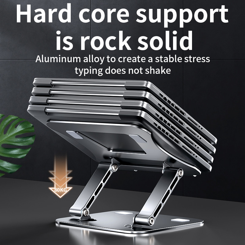 Podstawka pod telefon/tablet,  – Laptop Stand Dock Aluminum recenzja i cena