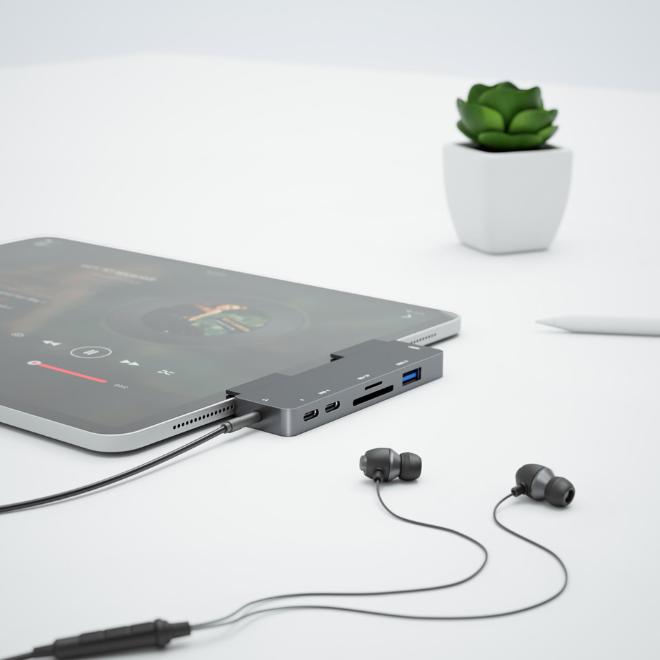 OUTMIX USB C Hub do 4K HDMI ko – Usb C Dock Dual Hdmi 4K recenzja i cena