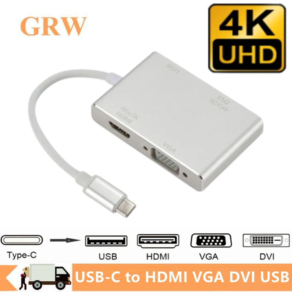 4K typ C do HDMI VGA USB konwe – Usb C Dock Dual Hdmi 4K recenzja i cena